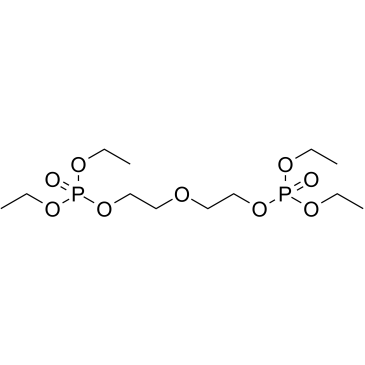 PEG2-bis(phosphonic acid diethyl ester)结构式