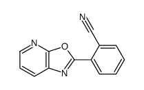 2-(Oxazolo[5,4-b]pyridine-2-yl)benzonitrile结构式