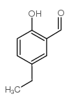 5-Ethyl-2-hydroxybenzenecarbaldehyde Structure