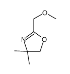 2-(methoxymethyl)-4,4-dimethyl-5H-1,3-oxazole Structure