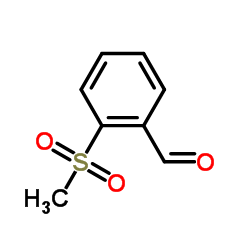 2-(Methylsulfonyl)benzaldehyde Structure