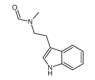 N-[2-(1H-indol-3-yl)ethyl]-N-methylformamide Structure