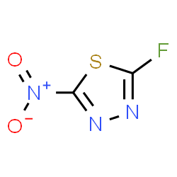 1,3,4-Thiadiazole,2-fluoro-5-nitro-(9CI)结构式