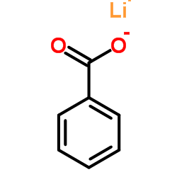 Lithium benzoate Structure