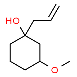 Cyclohexanol, 3-methoxy-1-(2-propenyl)- (9CI) Structure