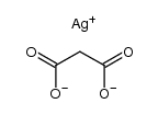 propanedioic acid disilver salt Structure