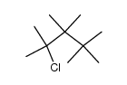 2-chloro-2,3,3,4,4-pentamethyl-pentane结构式