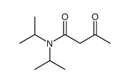 3-oxo-N,N-di(propan-2-yl)butanamide结构式