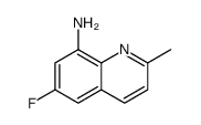 6-fluoro-2-methylquinolin-8-amine Structure