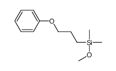 methoxy-dimethyl-(3-phenoxypropyl)silane Structure