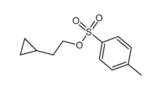 2-环丙基乙基4-甲基苯磺酸盐结构式