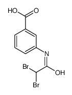 3-[(2,2-dibromoacetyl)amino]benzoic acid Structure