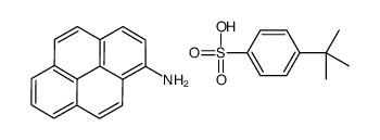 4-tert-butylbenzenesulfonic acid,pyren-1-amine Structure
