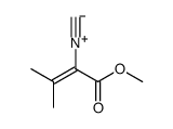 methyl 2-isocyano-3-methylbut-2-enoate Structure