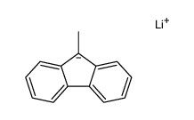 lithium 9-methyl-9H-fluoren-9-ide结构式