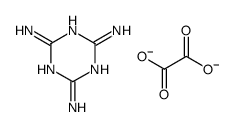 1,3,5-triazine-2,4,6-triamine monooxalate结构式