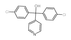 BIS-(4-CHLOROPHENYL)PYRIDIN-4-YL-METHANOL structure