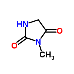 3-Methyl-2,4-imidazolidinedione structure
