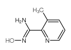 3-methylpyridine-2-amidoxime Structure