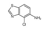 4-氯苯并[d]噻唑-5-胺结构式