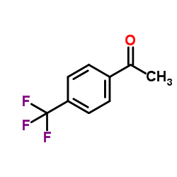 4'-(三氟甲基)苯乙酮结构式