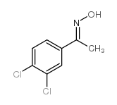 1-(3,4-二氯苯基)-1-乙酮肟结构式
