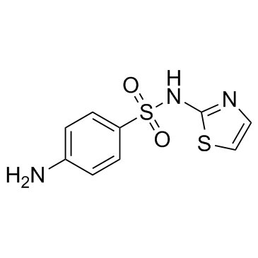 磺胺噻唑结构式