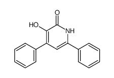 3-hydroxy-4,6-diphenyl-2-pyridone Structure