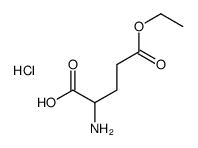 5-ethyl L-2-aminoglutarate hydrochloride structure