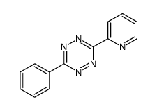 3-phenyl-6-(pyridin-2-yl)-1,2,4,5-tetrazine结构式