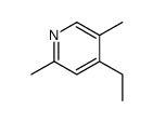 4-ethyl-2,5-dimethylpyridine结构式