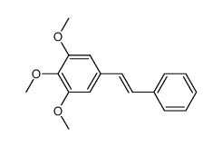 trans-3,4,5-trimethoxystilbene Structure