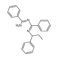 1,3,5-triphenyl-2,4-diaza-1-aminoheptadiene-1,3结构式