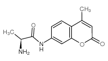 (S) -2-氨基-N-(4-甲基-2-氧代-2H-铬-7-基)丙酰胺结构式