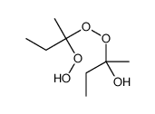 2-(2-hydroperoxybutan-2-ylperoxy)butan-2-ol Structure