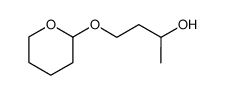 4-(tetrahydro-2H-pyran-2-yl)oxy-2-butanol结构式