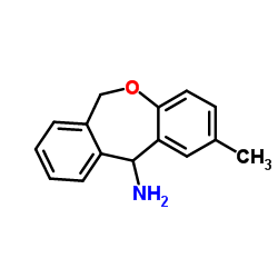 Dibenz[b,e]oxepin-11-amine, 6,11-dihydro-2-methyl- (8CI) Structure