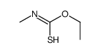 O-ethyl N-methylcarbamothioate结构式