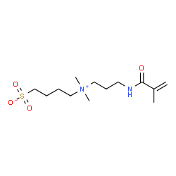 4-[(3-Methacrylamidopropyl)dimethylammonio]butane-1-sulfonate Structure