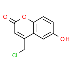 4-(Chloromethyl)-6-hydroxy-2H-chromen-2-one结构式