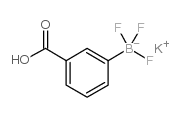 3-羧基苯基三氟硼酸钾结构式