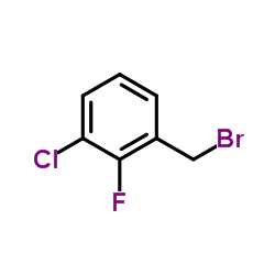 3-Chloro-2-fluorobenzyl bromide structure