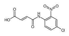 4-Chloro-2-nitrofumaranilic acid Structure