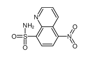 8-Quinolinesulfonamide,5-nitro- Structure