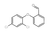 2-(2,4-二氯苯氧基)苯甲醛结构式