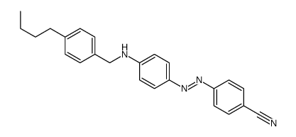 4-[[4-[(4-butylphenyl)methylamino]phenyl]diazenyl]benzonitrile结构式