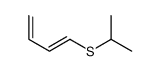 1-propan-2-ylsulfanylbuta-1,3-diene Structure