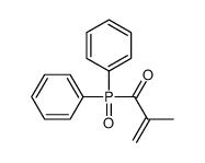 1-diphenylphosphoryl-2-methylprop-2-en-1-one Structure