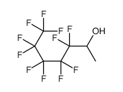 3,3,4,4,5,5,6,6,7,7,7-十一氟-2-庚醇结构式