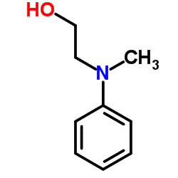 N-甲基-N-羟乙基苯胺结构式